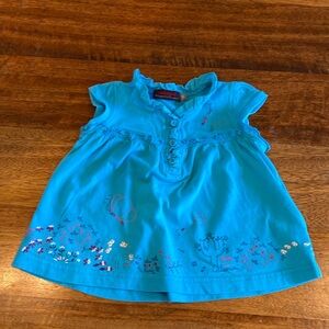 Little Girls Catimini Short Sleeve Tunic Tee